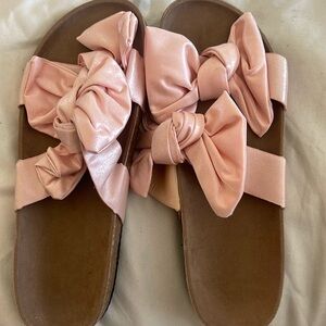 Pink sandals